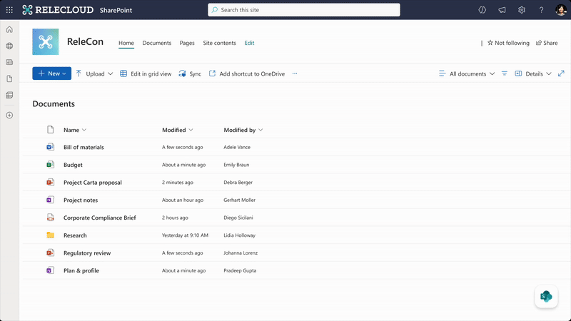 SharePoint Knowledge Agent