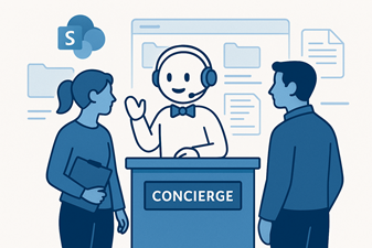 Intranets Need a Concierge: How Copilot Agents Help Employees Find Content