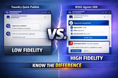 Microsoft Foundry Agents vs M365 Agents SDK: Why “Publish to Teams” Isn’t Enough