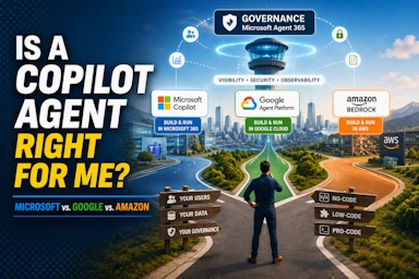 Is a Copilot Agent Right for Me? Microsoft vs. Google vs. Amazon