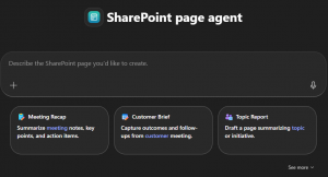 SharePoint Page Agent